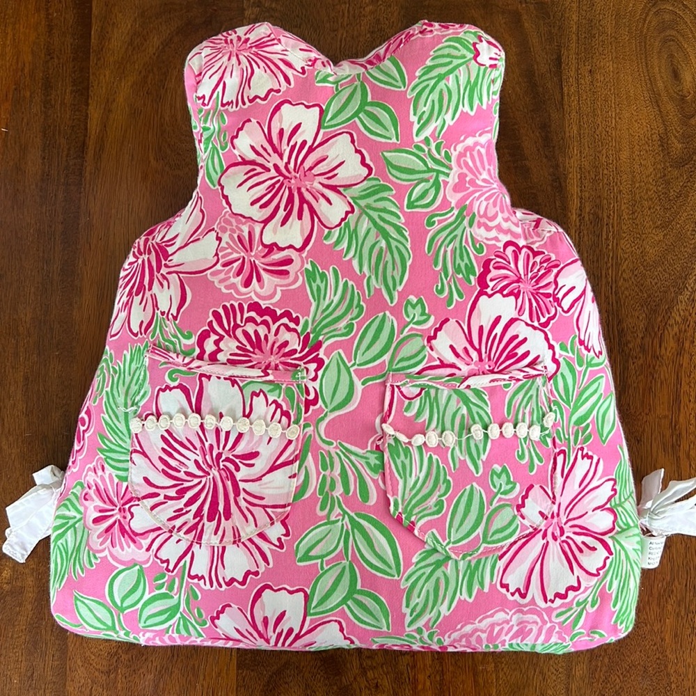 Lilly Pulitzer Shift Dress Throw Pillow